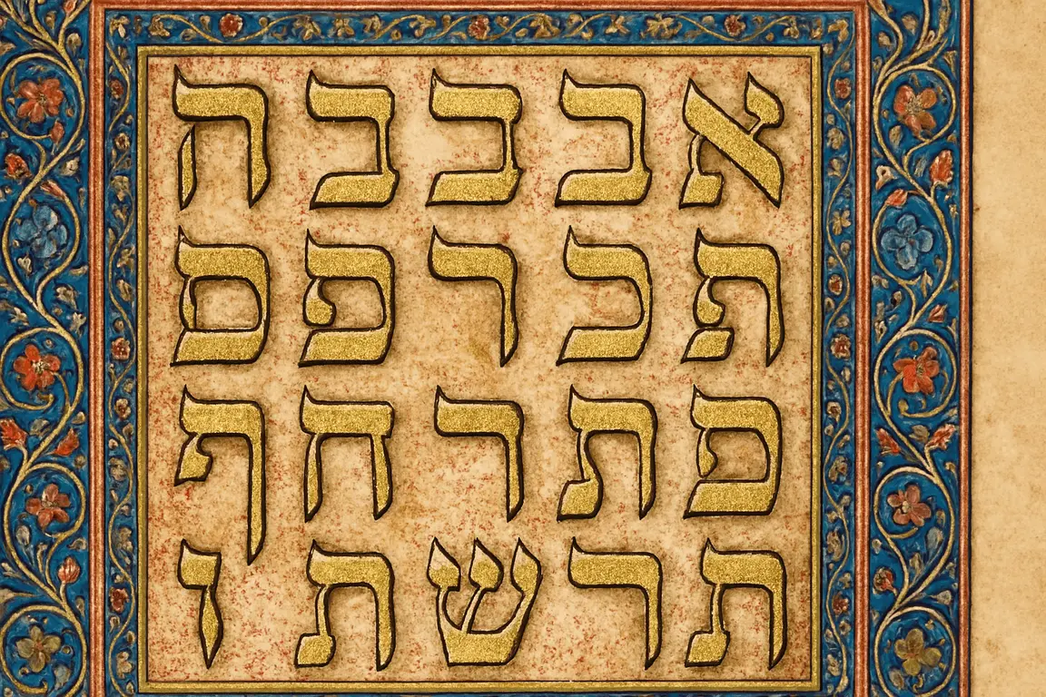 מבנה האותיות ומרכיביהן